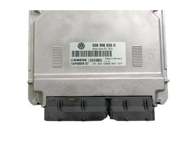 Řídící jednotka 036906033D, 5WP4004907 Volkswagen Polo III 6N 6N2 6NF 1999