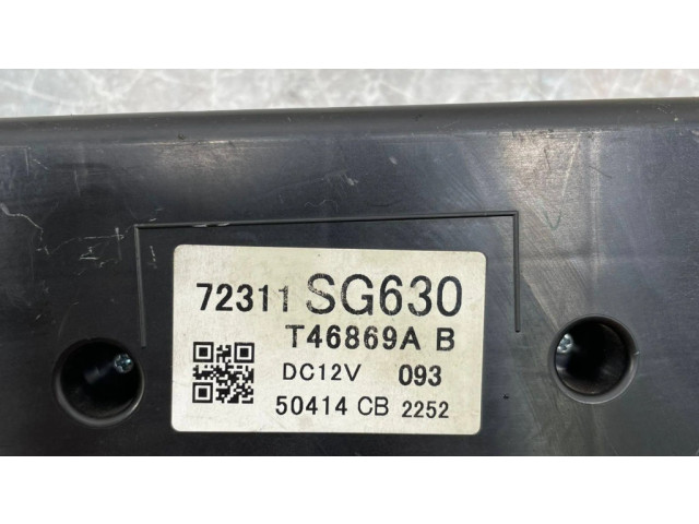 Блок управления климат-контролем 72311SG630, T46869A Subaru Forester SJ