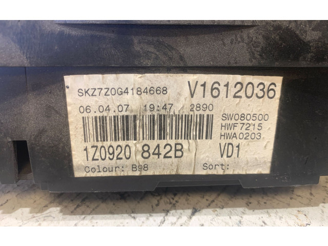 Панель приборов 1Z0920842B, V1612036 Skoda Octavia Mk2 (1Z)