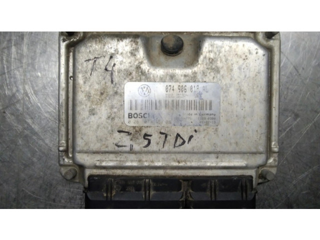 Блок управления двигателя 074906018AL, 0281070459   Volkswagen Transporter - Caravelle T4