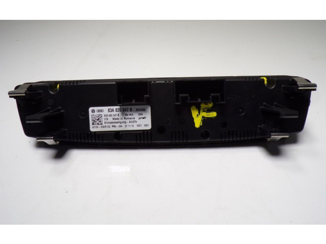Блок управления климат-контролем 83A820047BXHA, 83A820047B   Audi A1