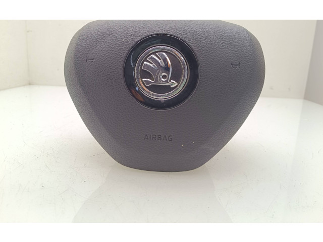 Подушка безопасности водителя 5E0880201B, 20160761423 Skoda Octavia Mk3 (5E)