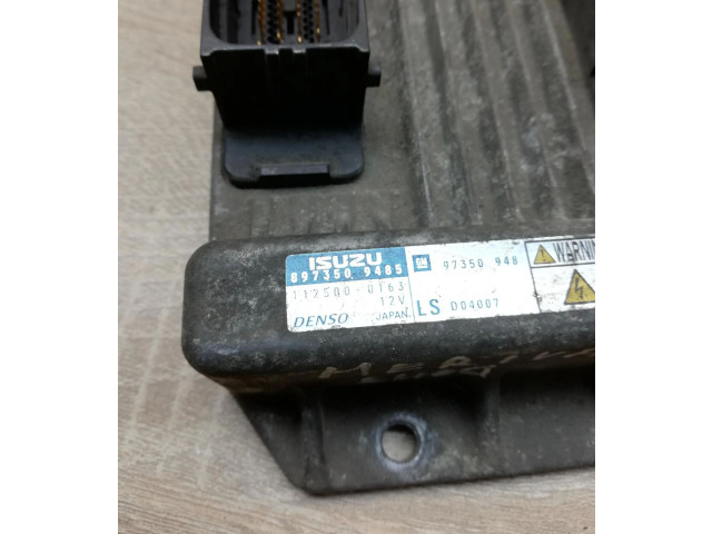 Řídící jednotka 8973509485, 1125000163 Opel Meriva A 2003