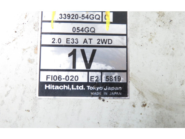 Řídící jednotka 3392054GQ, 3392054GQ Suzuki Liana 2002