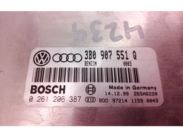 Řídící jednotka 3B0907551Q, 3B0907551 Volkswagen Passat Alltrack 2000