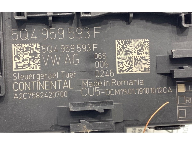 Блок управления 5Q4959593F Skoda Karoq