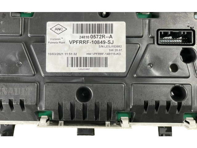 Спидометр (приборный щиток) 248100572R, 248095506R   Renault Trafic III (X82)