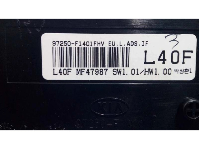 Блок управления климат-контролем 97250F1401FHV   KIA Sportage