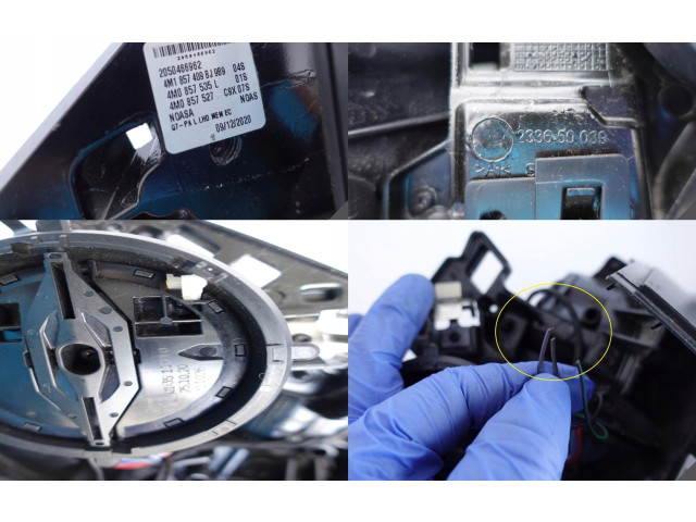 Zpětné zrcátko  Audi Q7 4M 2015  4M1857409BJ  