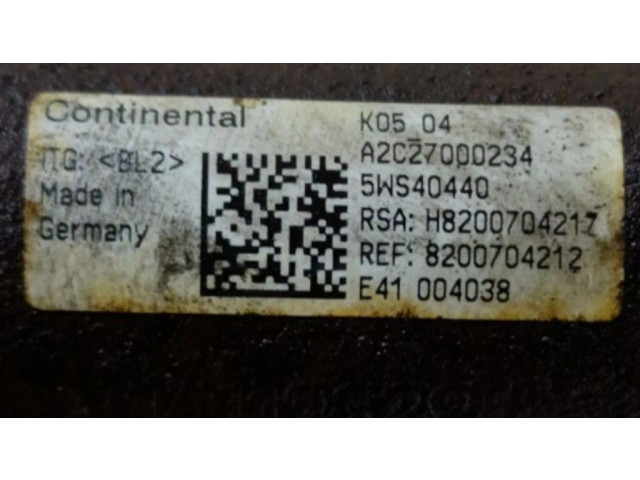 Vstřikovací lišta 5WS40440, H8200704212 Nissan Juke I F15 pro naftový motor 1.5