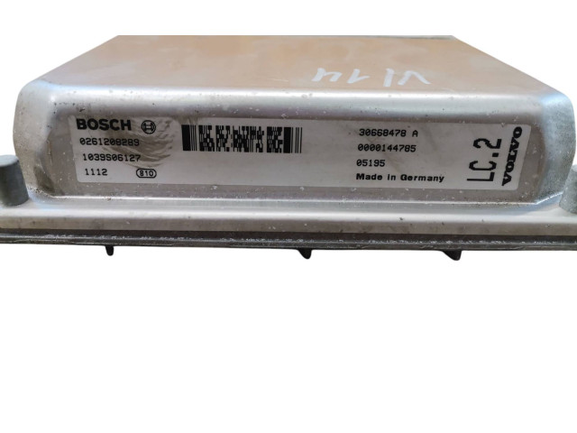 Блок управления двигателя 30668478A, 05195   Volvo XC90