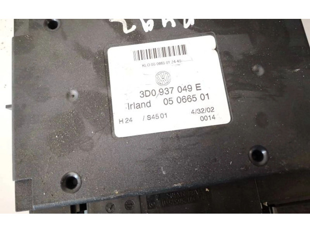 Блок комфорта 3d0937049e   Volkswagen Phaeton   