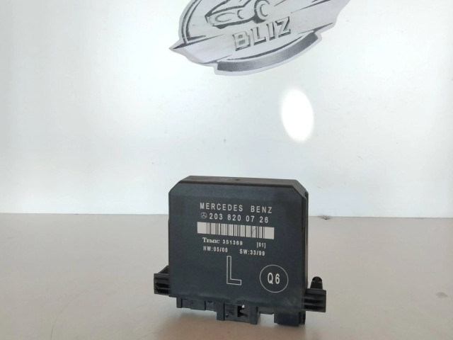 Блок комфорта 2038200726, 351369   Mercedes-Benz C W203   