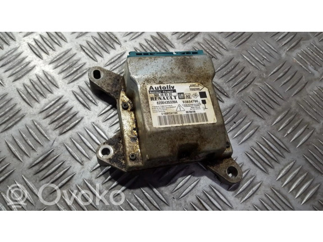 Блок подушек безопасности 605488300, 8200435339A  93854786  G1   Renault Trafic II (X83)