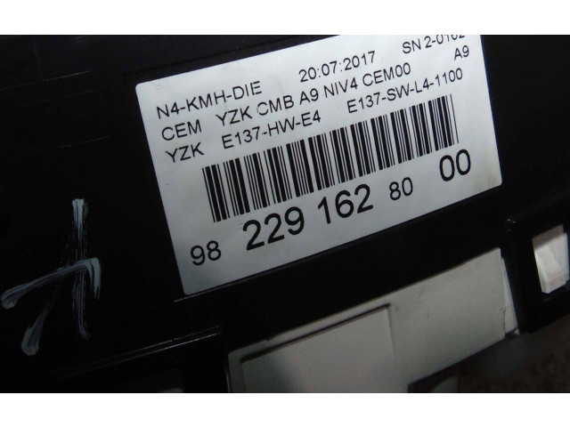 Спидометр (приборный щиток) 982291628000, 9822916280 Peugeot 2008 I