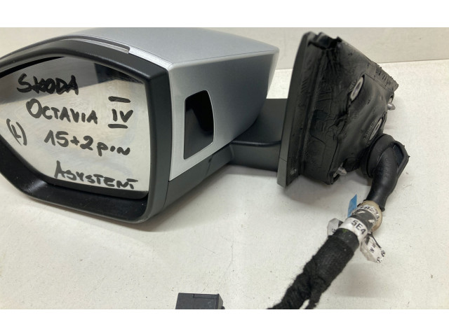 Зеркало электрическое Skoda Octavia Mk4 2019 - года