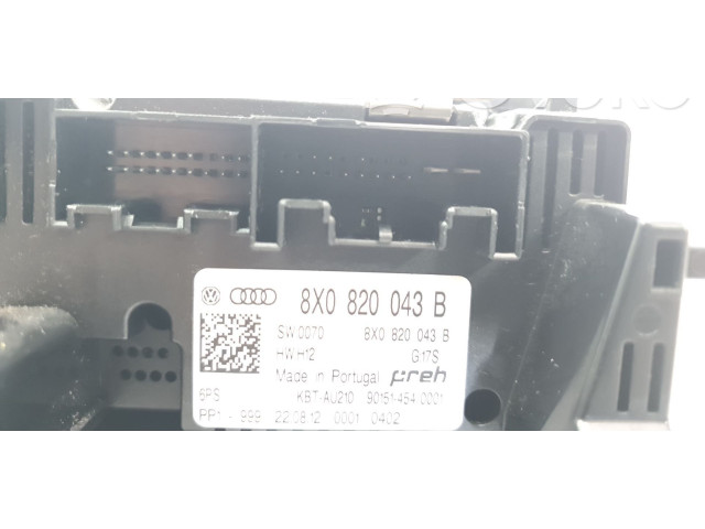 Блок управления климат-контролем 8X0820043B Audi A1