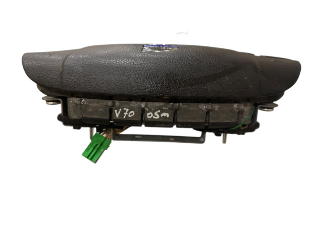 Подушка безопасности водителя 30744061, 601407700   Volvo V70