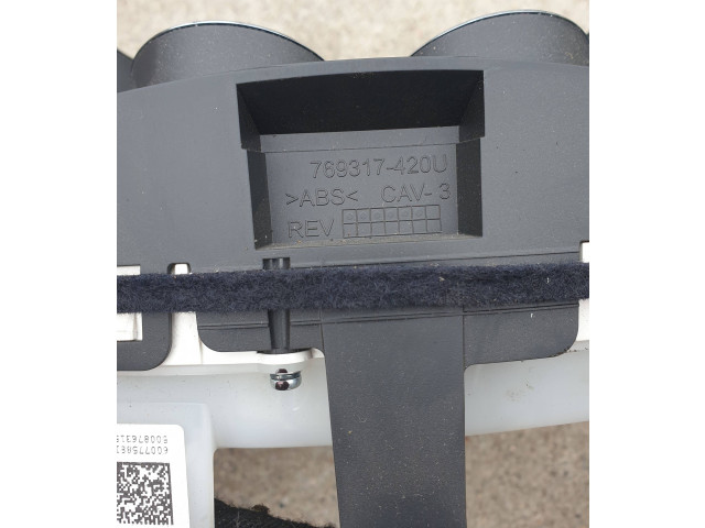 Панель приборов 600775881, 13430876 Opel Meriva B