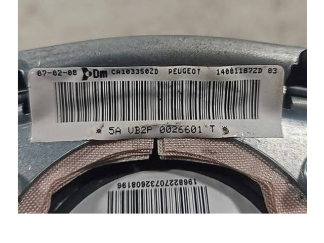 Подушка безопасности водителя 14001187ZD, CA103350ZD   Peugeot Expert