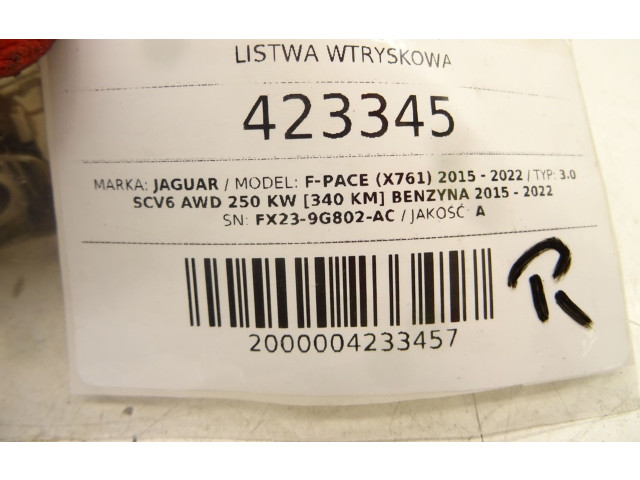 Топливная рампа Jaguar F-Pace