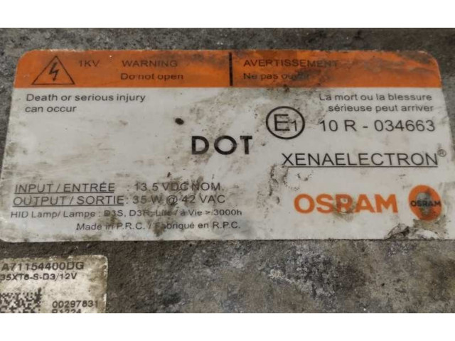 Блок управления Xenon GX7314516AD, 301165400 Jaguar