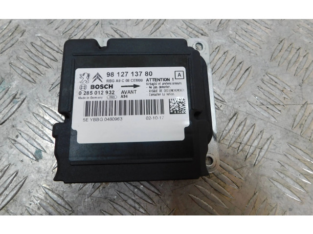 Блок подушек безопасности 9812713780, 0285012932   Peugeot 2008 I