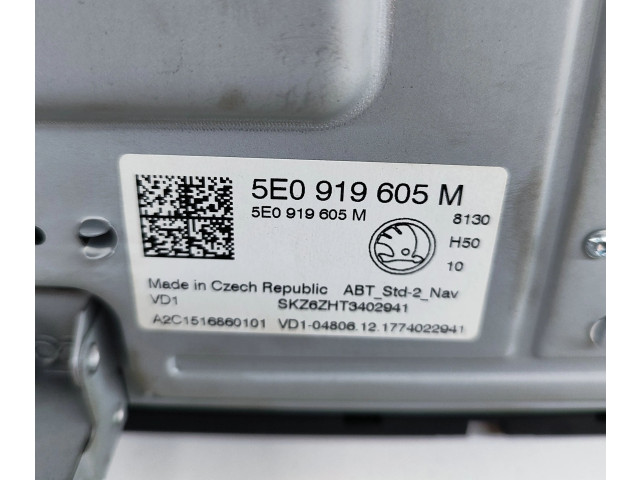 Дисплей    5E0919605M, A2C1516860101   Skoda Octavia Mk3 (5E)