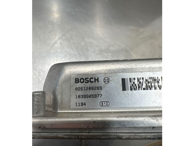 Блок управления двигателя 0261208289, 1039S05977   Volvo V70