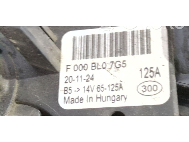 Генератор 231002552R, F000BL07G5 Dacia Dokker