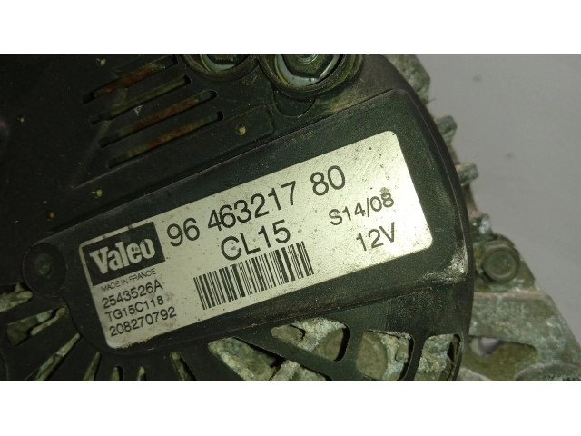 Генератор 9646321780 Citroen C4 I Picasso 1.6
