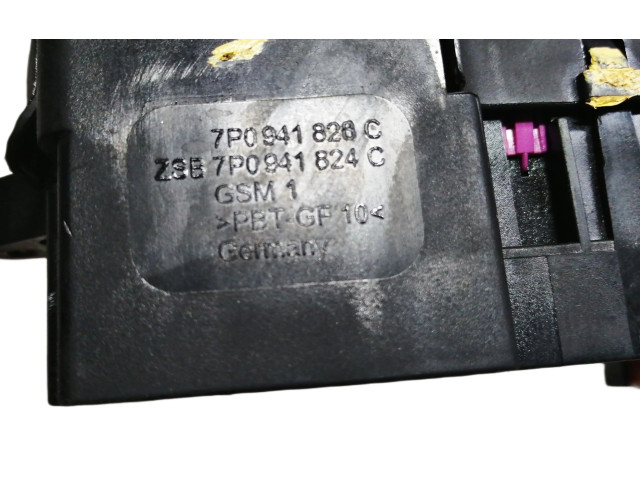 Pojistková skříňka Řídící jednotka BSM 7P0941828C, 7P0941824C Volkswagen Touareg II 2013