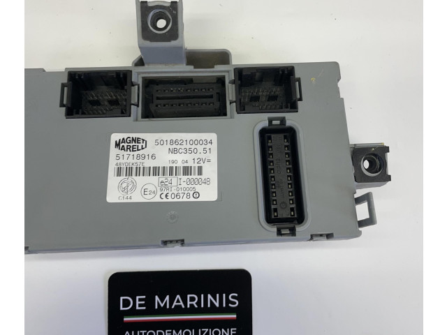 Блок комфорта 51718916, 51718916 Fiat Idea