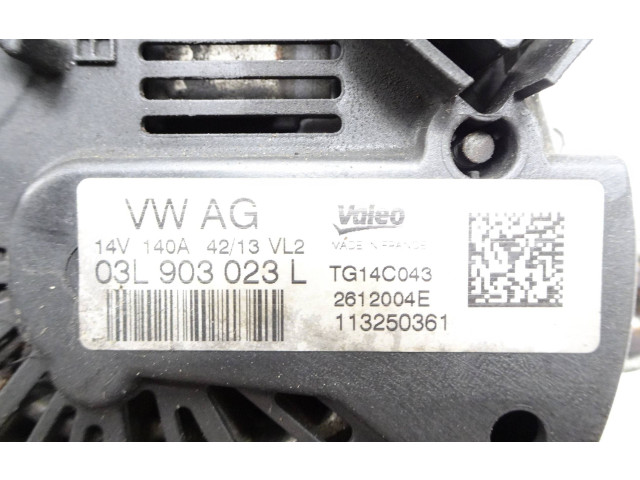 Генератор 03L903023L, 2612004E   Volkswagen Golf VII      
