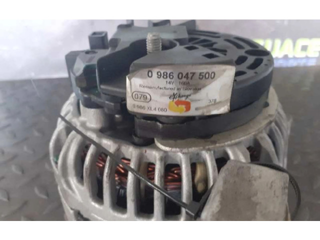 Генератор 0986047500, 0986XL4080   Volvo XC90      