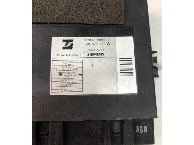 Блок комфорта 6K0962258A Seat Ibiza II (6k)