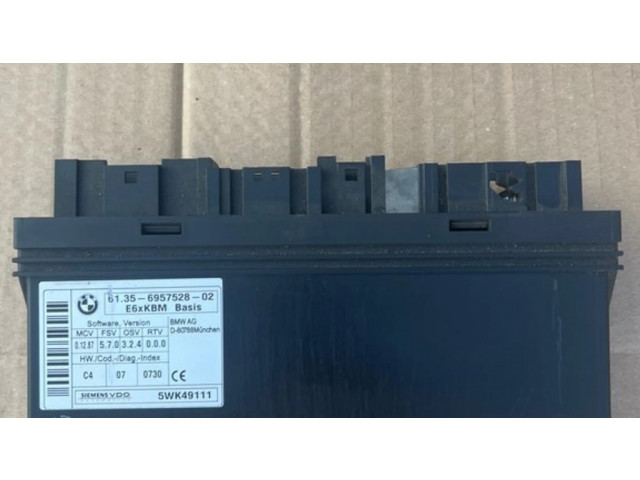 Блок комфорта 6957528, 5WK49111   BMW 5 E60 E61   