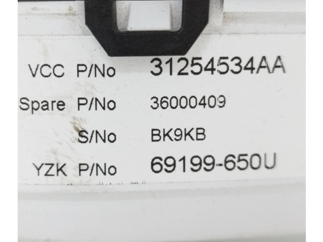 Панель приборов 31254534AA, 36000409   Volvo V70       