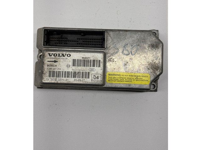 Блок подушек безопасности 0285001254, 8645271   Volvo S80