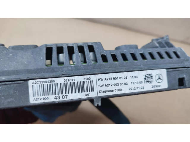 Дисплей    A2129010103   Mercedes-Benz E W212