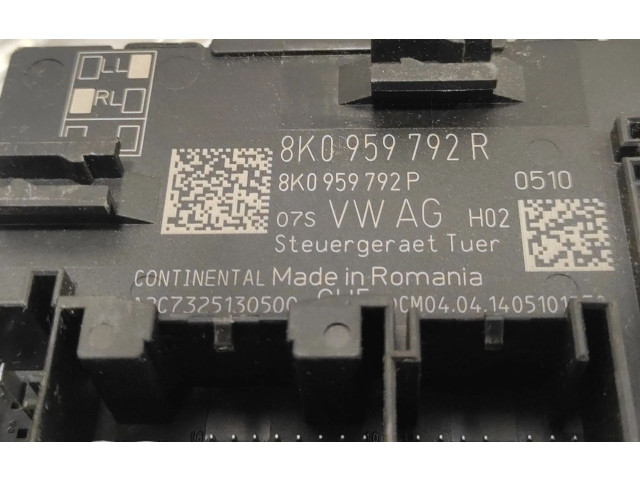 Блок управления 8K0959792R, A2C7325130500 Audi A4 Allroad