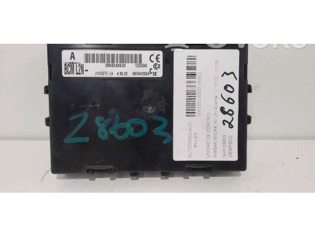 Řídící jednotka 284B2AX620 Nissan Micra