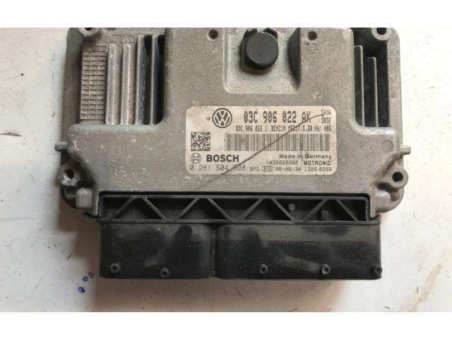 Блок управления двигателя 03C906022AK Volkswagen Jetta VI