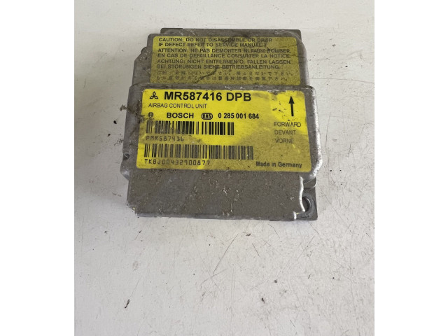 Блок управления надувных подушек MR587416DPB, 0285001684 Mitsubishi Colt
