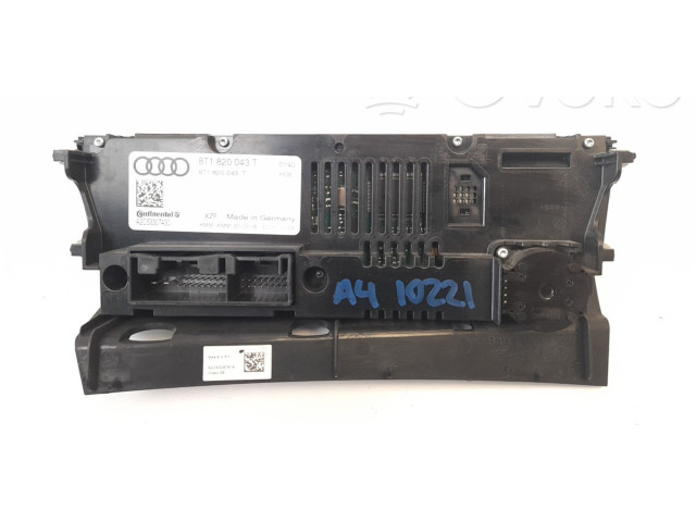 Блок управления климат-контролем 8T1820043T Audi A4 Allroad