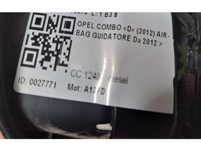 Подушка безопасности водителя 07354968570, 07354968570 Opel Combo D