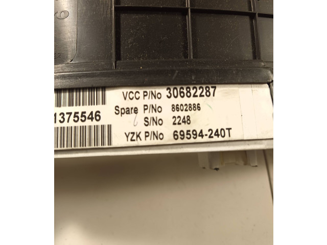 Панель приборов 30682287, 8602886 Volvo V70