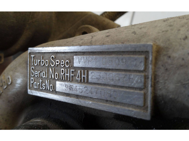 Turbodmychadlo Турбина 9645247080 Peugeot 307