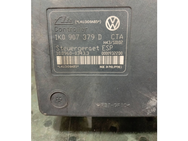 Блок АБС 1K0907379D, 00009322D0   Audi  A6 S6 C6 4F  2004 - 2011 года