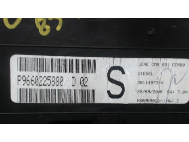 Панель приборов 00006105WL Citroen C2